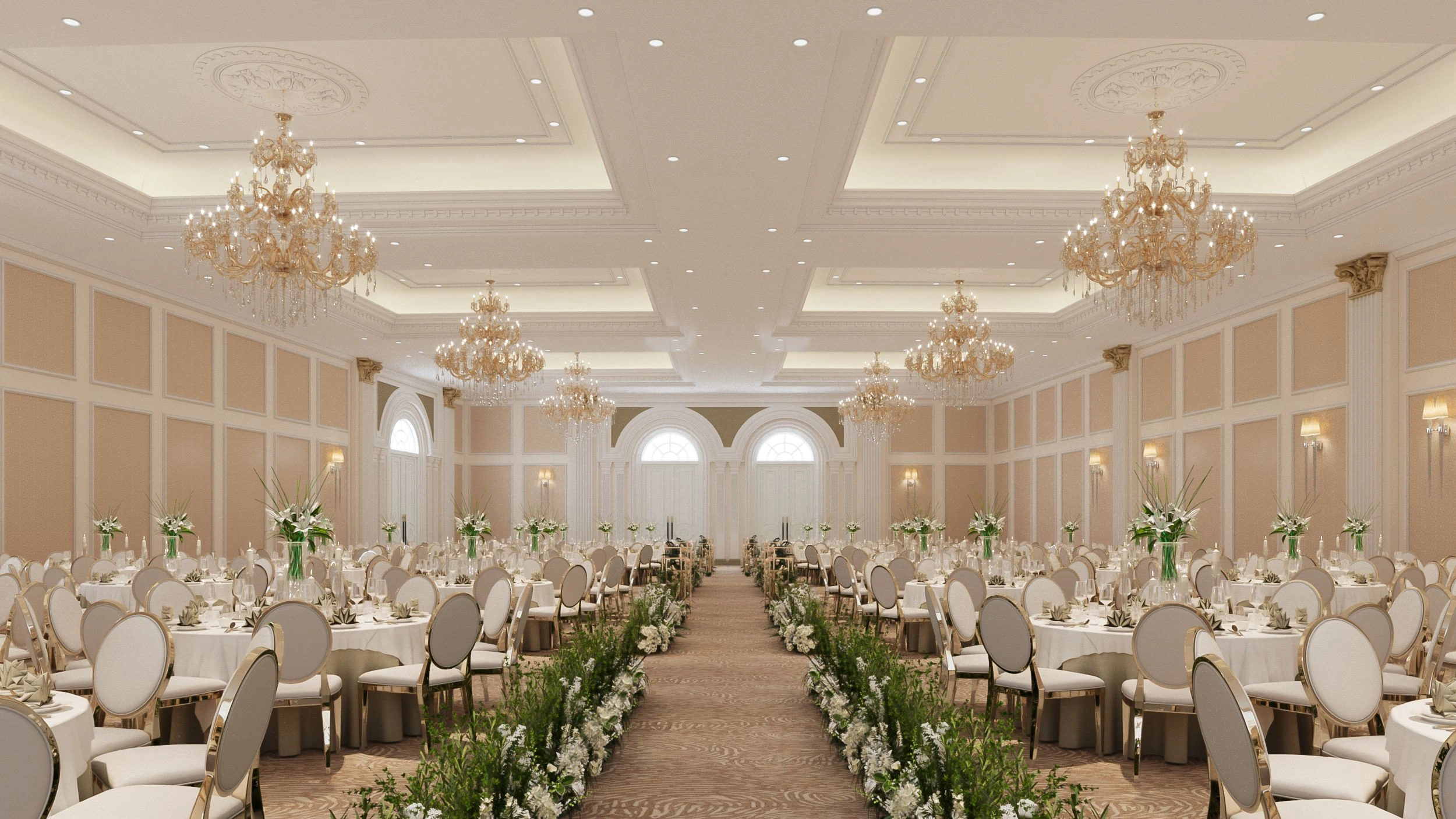 DỰ ÁN: Ballroom tại Trung tâm thương mại DREAM CITY – Ocean Park2