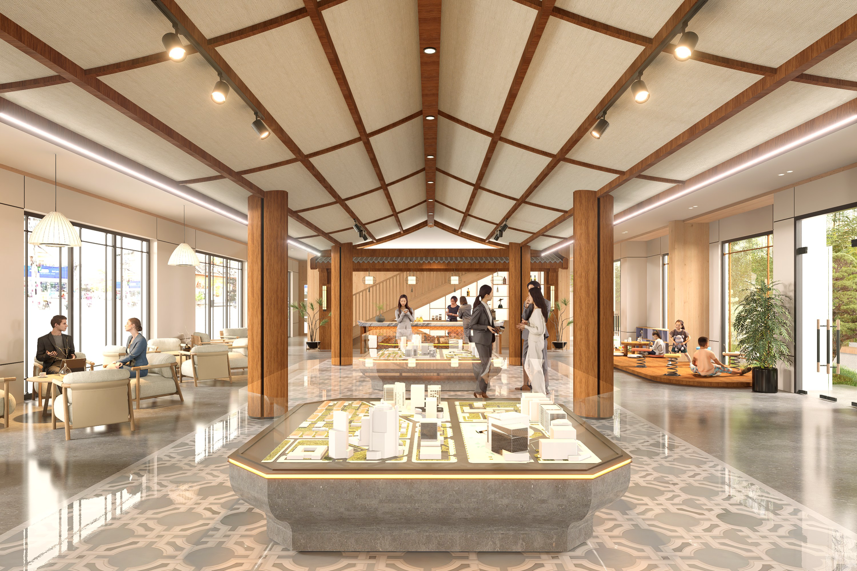 DỰ ÁN: BIỆT THỰ MẪU TẠI MỸ LÂM TUYÊN QUANG (INDOCHINE & JAPAN STYLE)